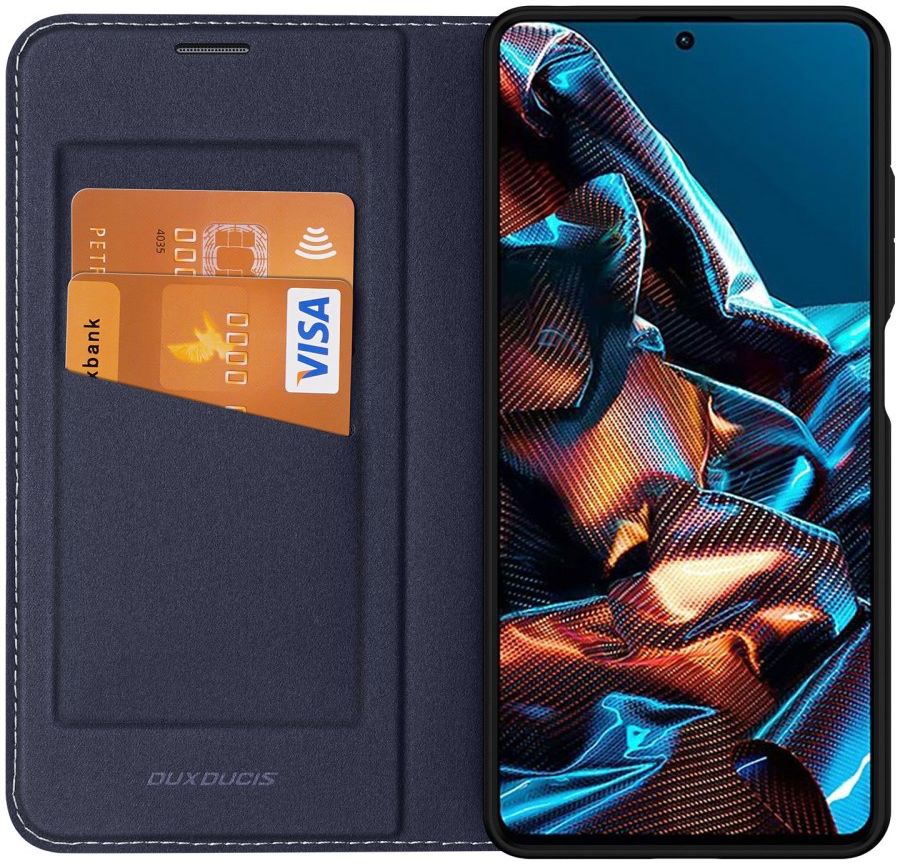 Dux Ducis Skin X2 Xiaomi Redmi Note 12 Pro / Poco X5 Pro Hoesje Blauw afbeelding 1