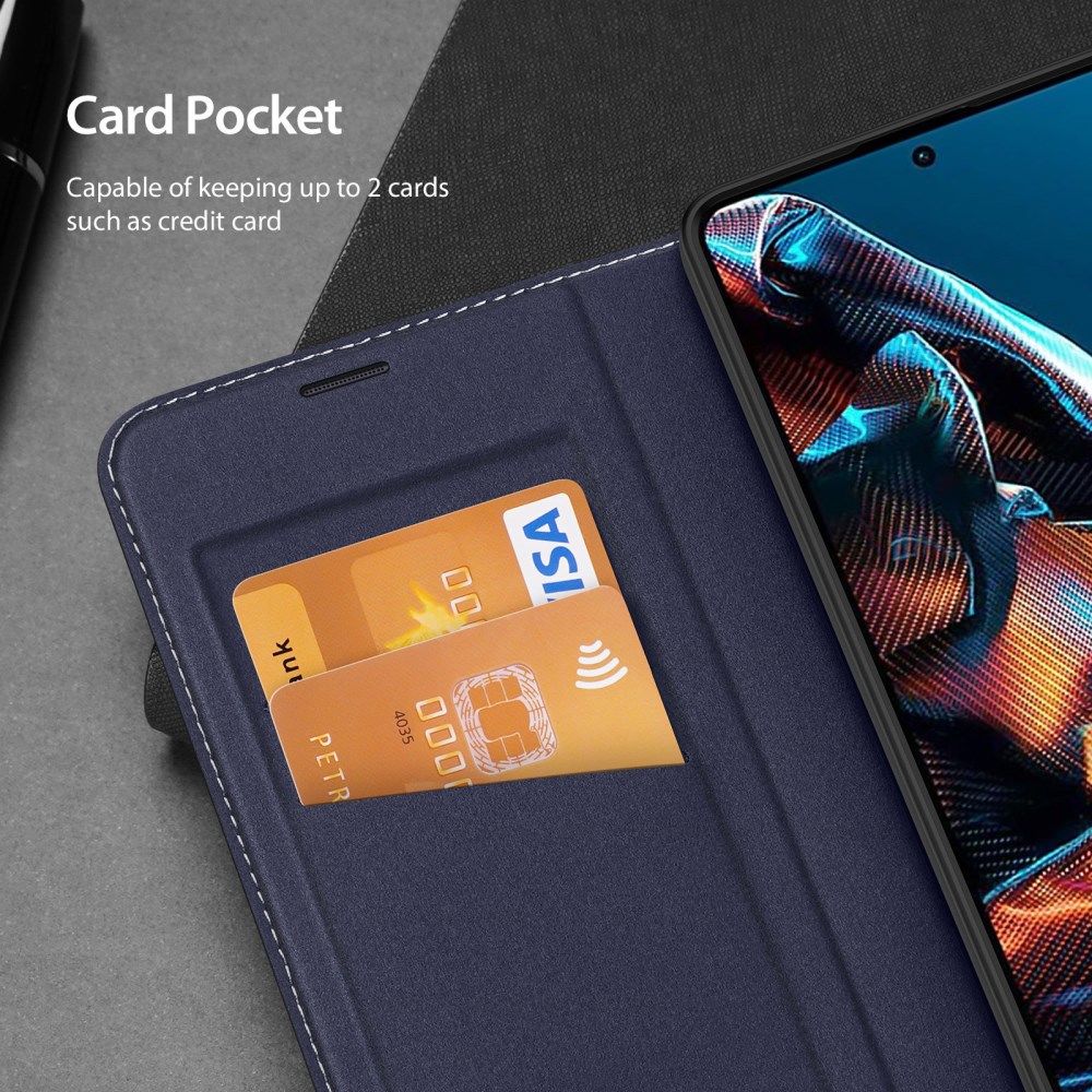 Dux Ducis Skin X2 Xiaomi Redmi Note 12 Pro / Poco X5 Pro Hoesje Blauw afbeelding 5