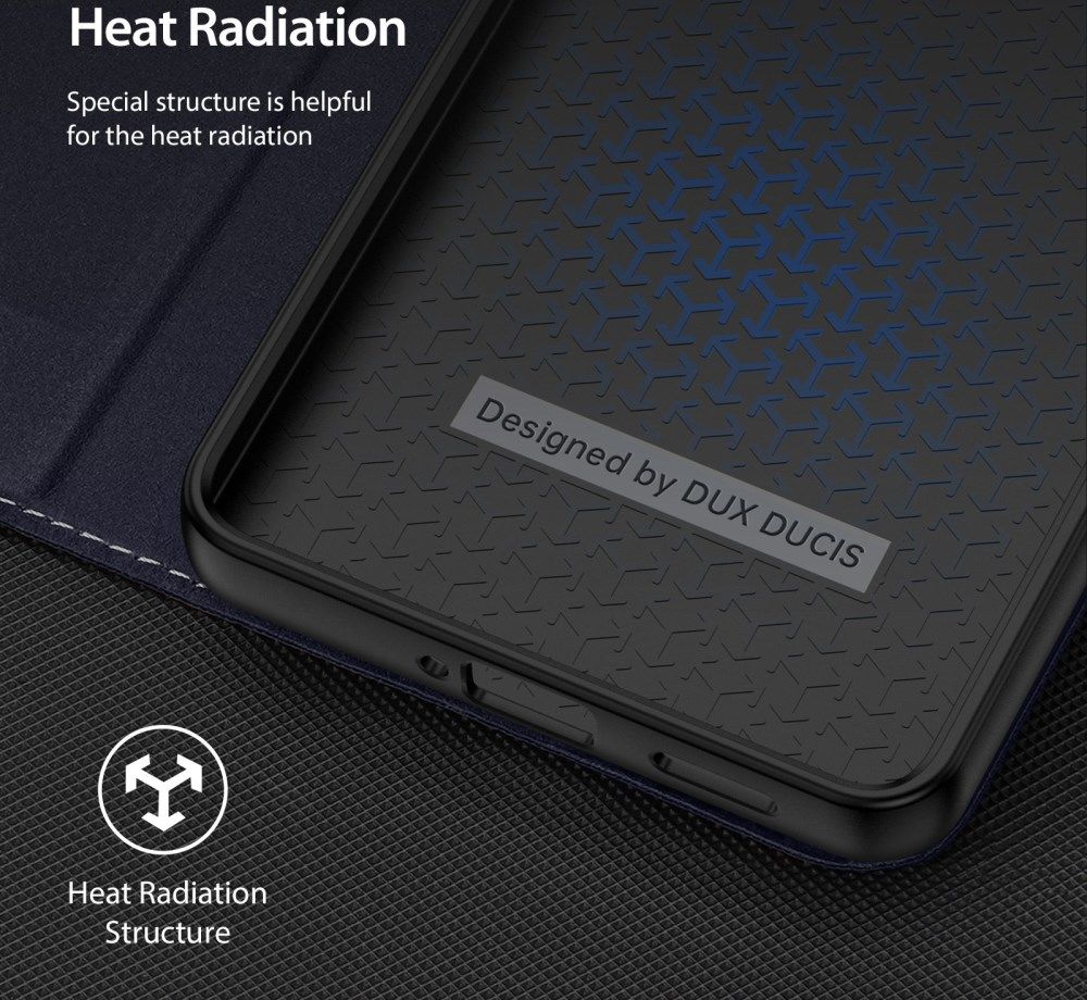 Dux Ducis Skin X2 Xiaomi Redmi Note 12 Pro / Poco X5 Pro Hoesje Blauw afbeelding 8