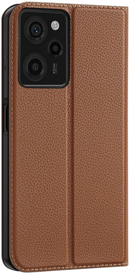 Dux Ducis Skin X2 Xiaomi Redmi Note 12 Pro / Poco X5 Pro Hoesje Bruin afbeelding 12