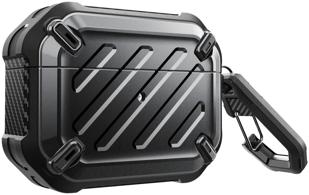 SUPCASE UB Pro Apple AirPods Pro 1 / 2 Hoesje Full Protect Zwart afbeelding 1