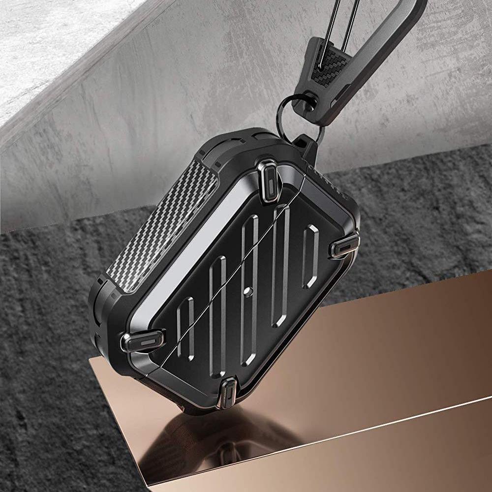 SUPCASE UB Pro Apple AirPods Pro 1 / 2 Hoesje Full Protect Zwart afbeelding 4