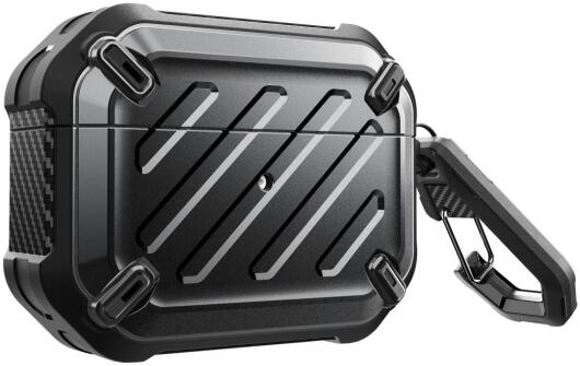 SUPCASE UB Pro Apple AirPods Pro 1 / 2 Hoesje Full Protect Zwart afbeelding 1