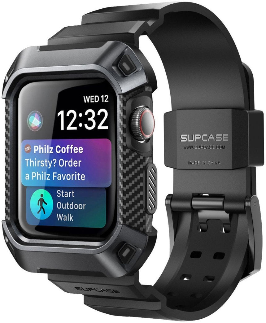 SUPCASE UB Pro - Apple Watch 41MM / 40MM Hoesje met Bandje - Zwart afbeelding 1