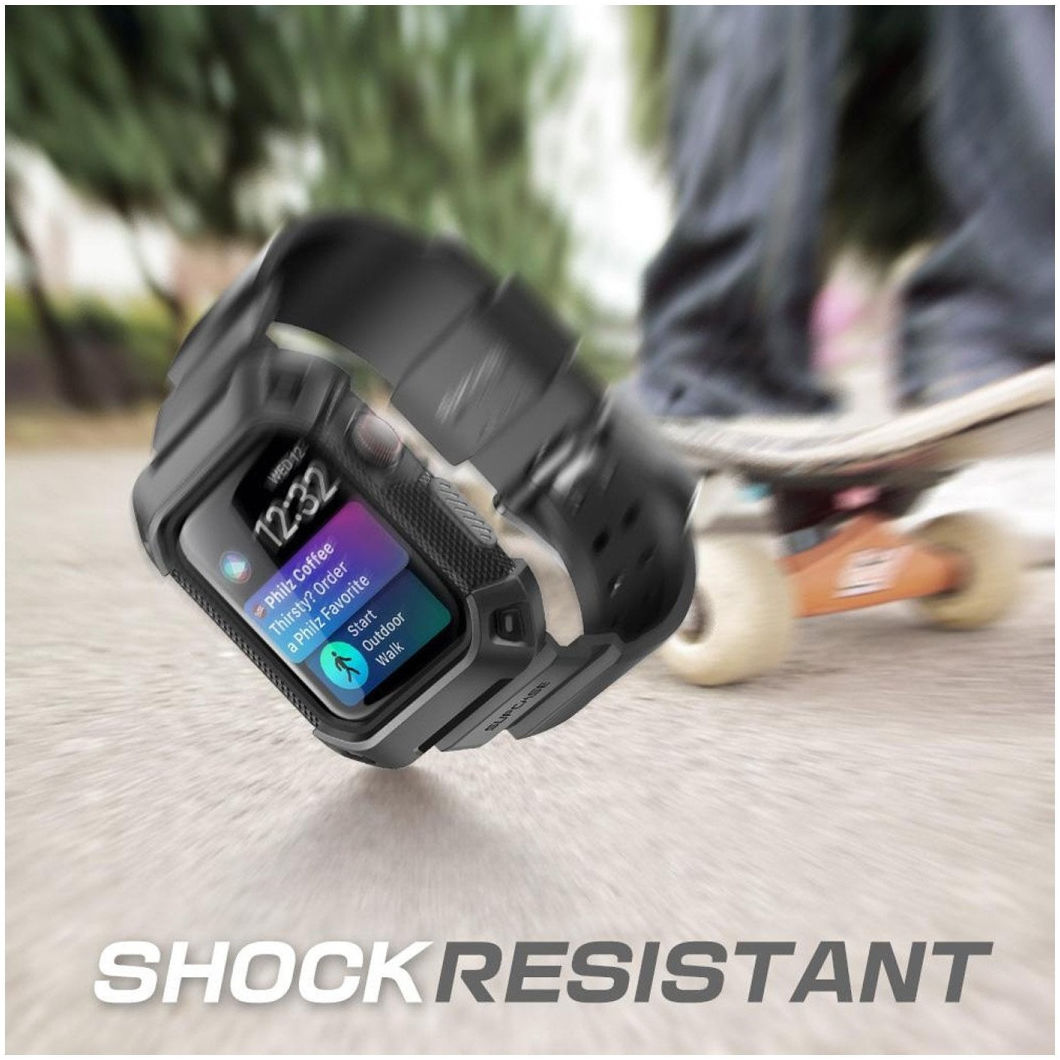 SUPCASE UB Pro - Apple Watch 41MM / 40MM Hoesje met Bandje - Zwart afbeelding 5