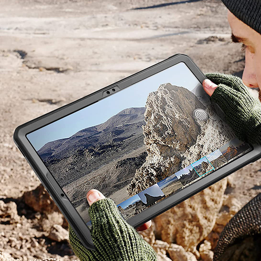 SUPCASE UB Pro Samsung Tab S7 FE Hoes Full Protect Kickstand Zwart afbeelding 7