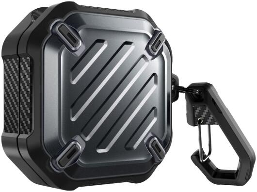 SUPCASE UB Pro Samsung Buds Live/Pro/2/2 Pro Hoesje Full Protect Zwart afbeelding 1