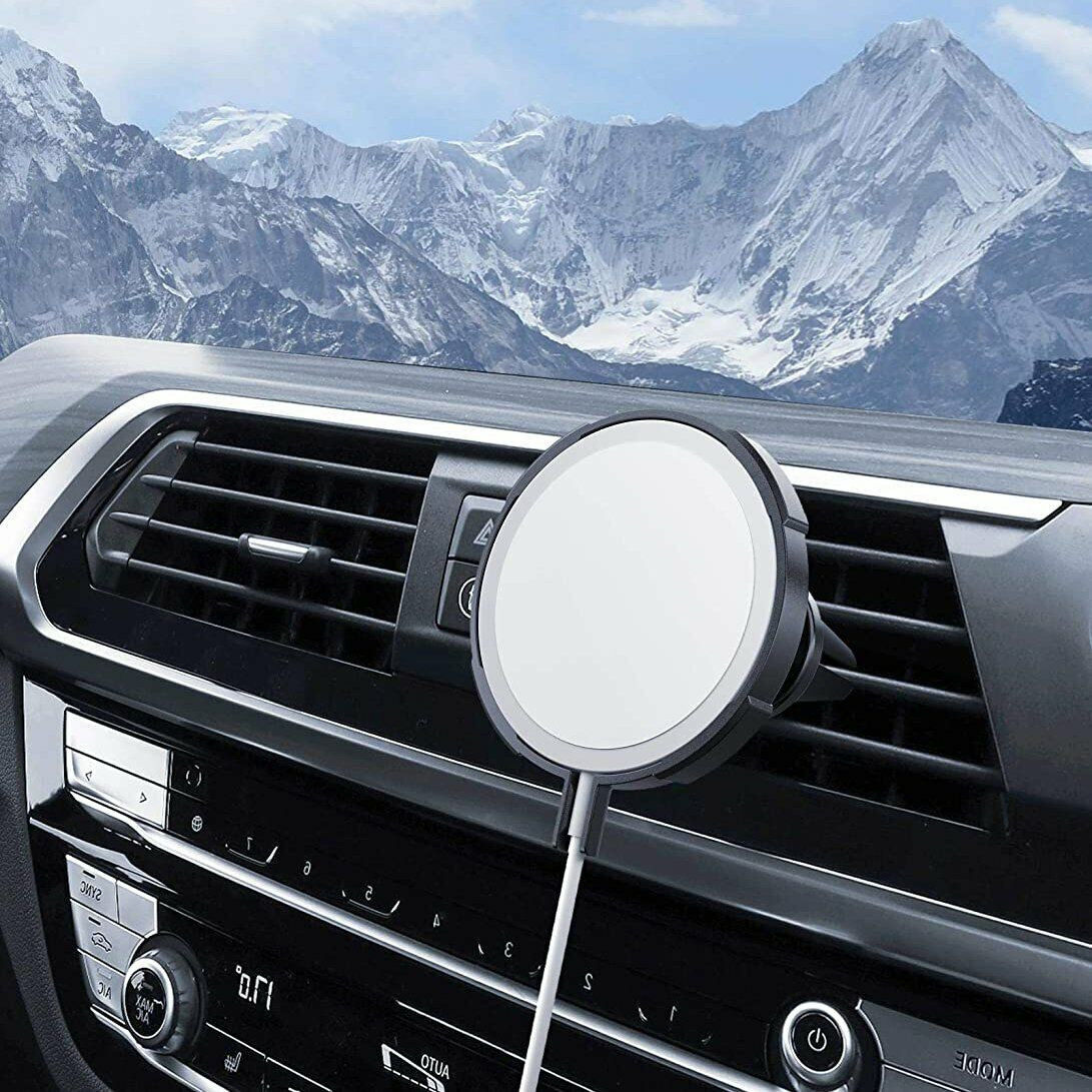 SUPCASE Ventilatierooster Autohouder voor Apple MagSafe Oplader Zwart afbeelding 4