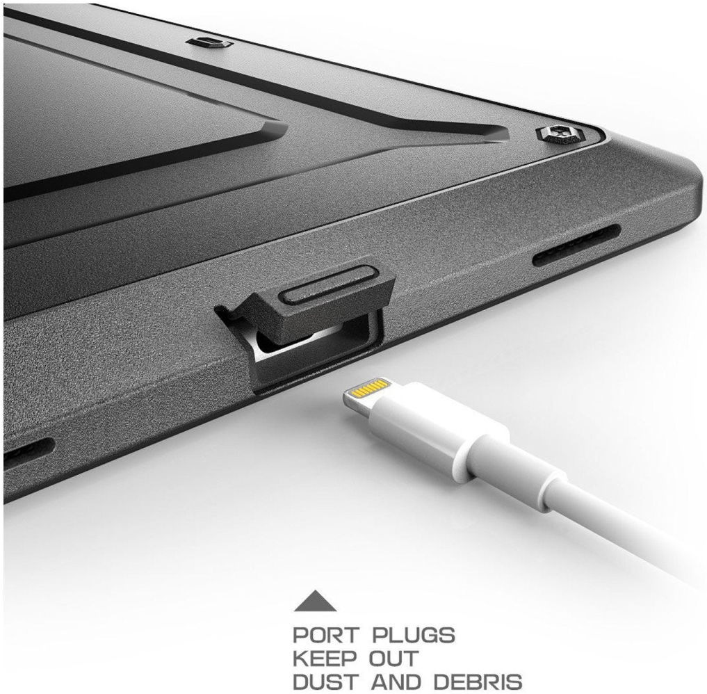 SUPCASE UB Pro iPad 9.7 (2017/2018) Hoes Full Protect Kickstand Zwart afbeelding 5