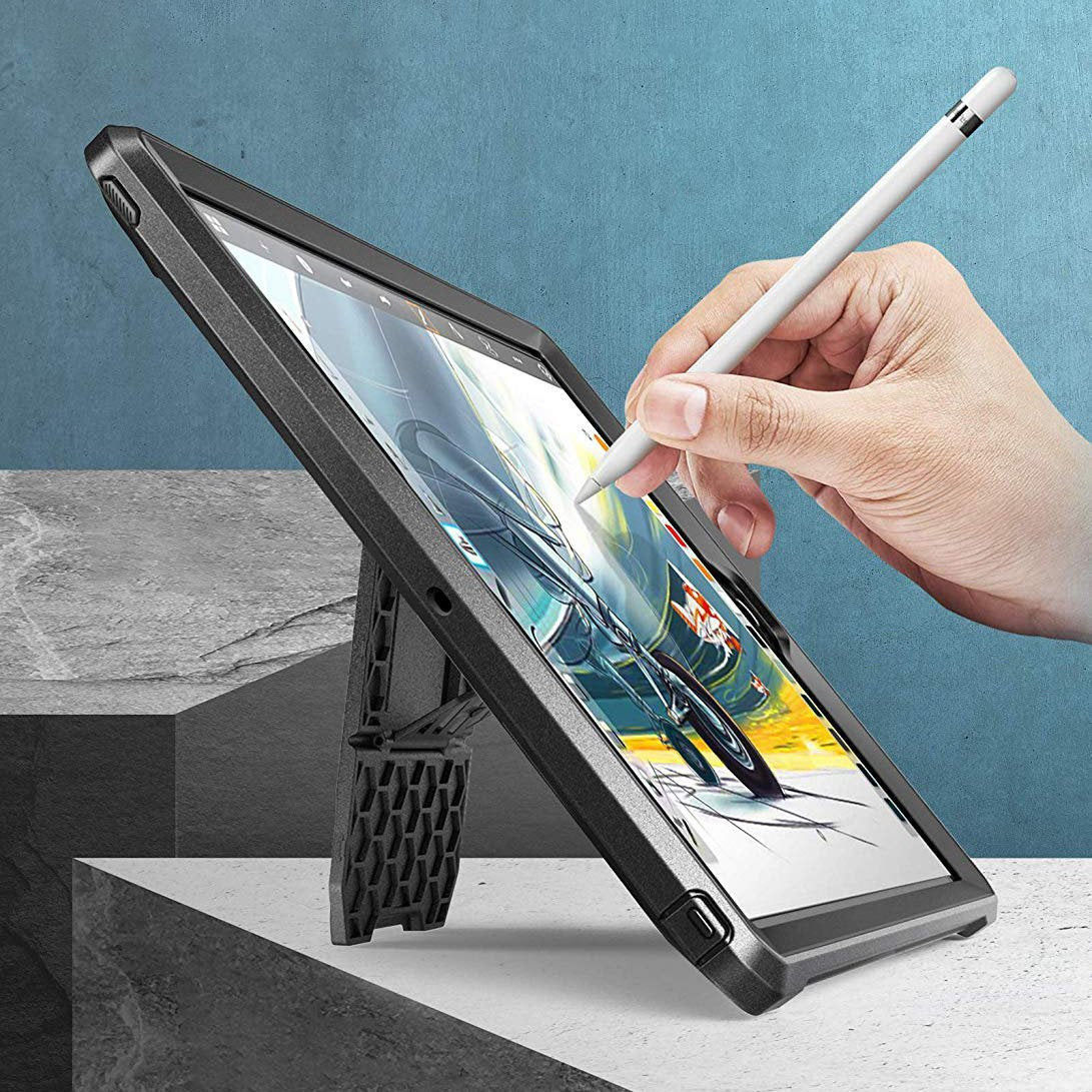 SUPCASE UB Pro Apple iPad 10.2 (2019/2020/2021) Hoes Kickstand Zwart afbeelding 3
