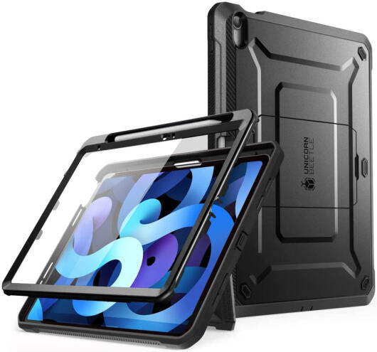 SUPCASE UB Pro iPad 11 (2025) / 10.9 (2022) Hoes Full Protect Stand Zwart afbeelding 1