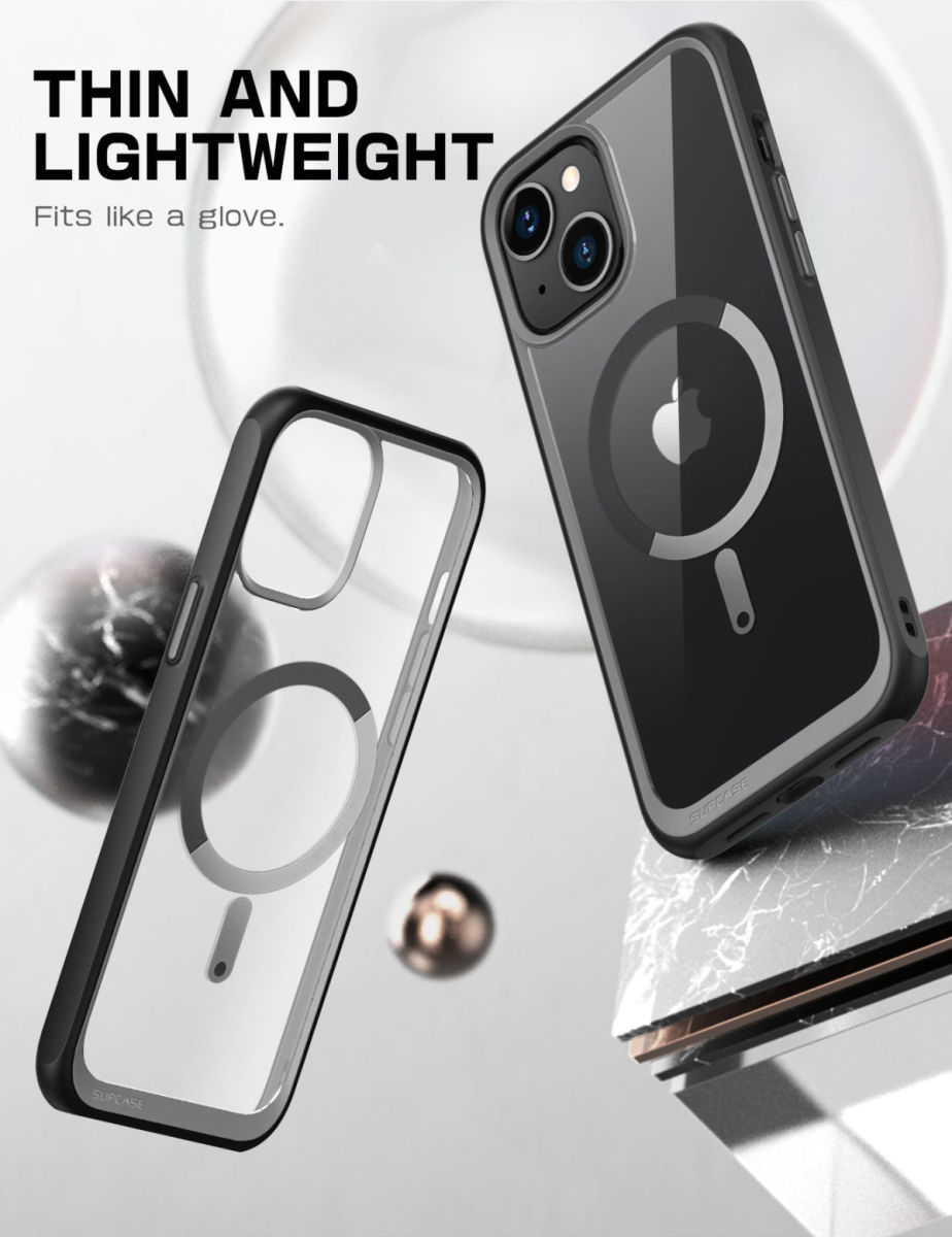SUPCASE UB MagSafe Apple iPhone 14 Plus Hoesje Back Cover Zwart afbeelding 5