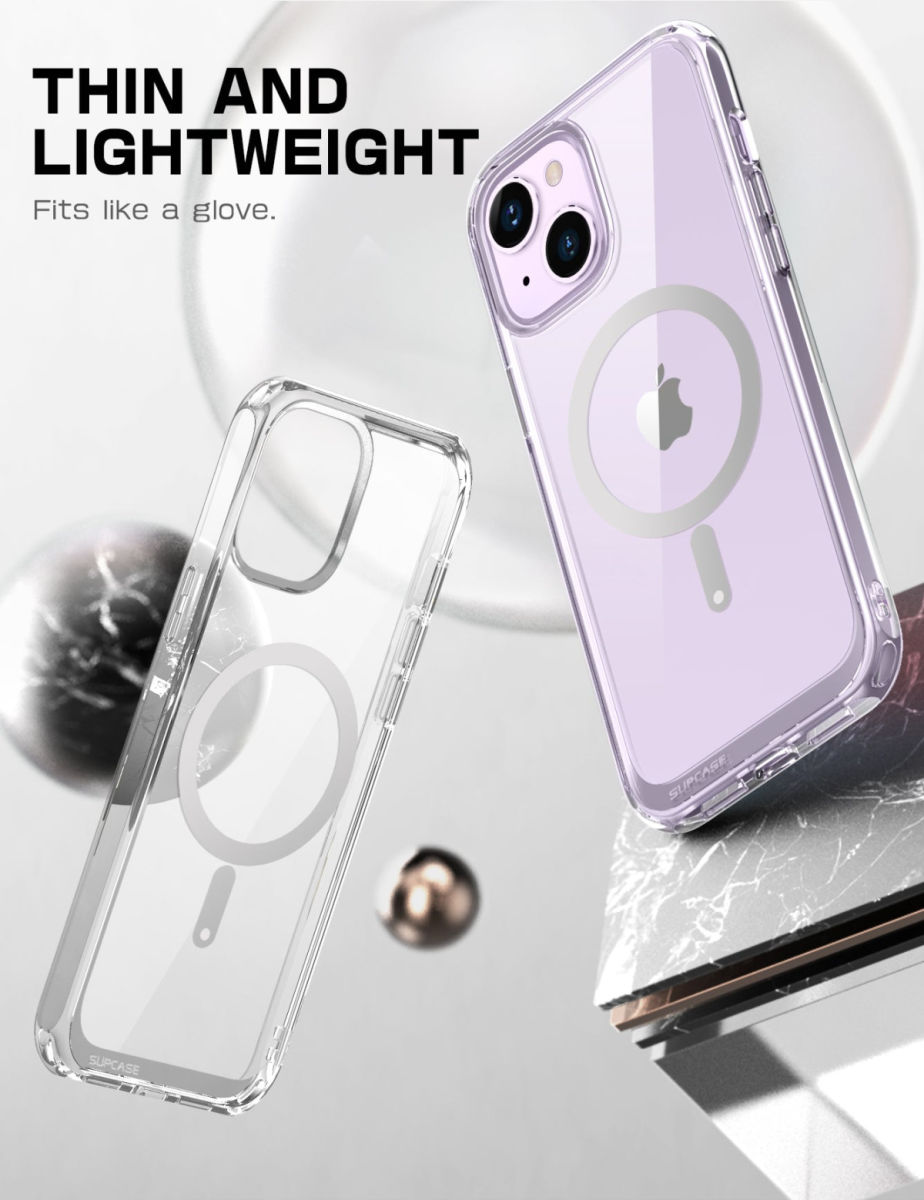 SUPCASE UB MagSafe Apple iPhone 14 Plus Hoesje Back Cover Transparant afbeelding 5