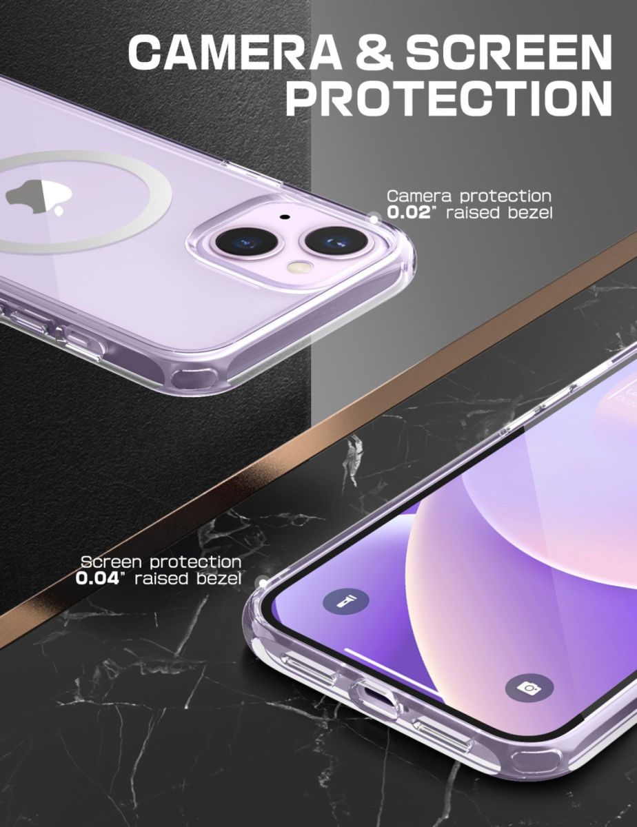 SUPCASE UB MagSafe Apple iPhone 14 Plus Hoesje Back Cover Transparant afbeelding 6