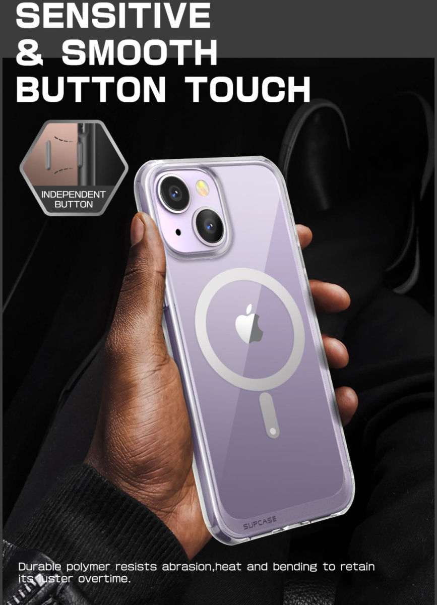 SUPCASE UB MagSafe Apple iPhone 14 Plus Hoesje Back Cover Transparant afbeelding 9