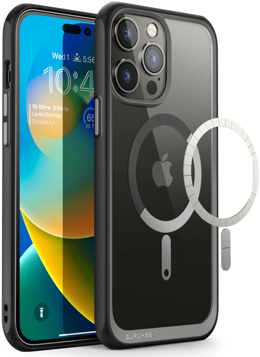 SUPCASE UB MagSafe Apple iPhone 14 Pro Hoesje Back Cover Zwart afbeelding 1