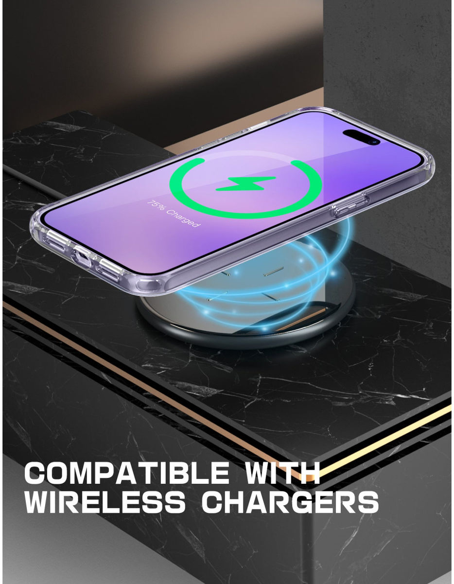 SUPCASE UB MagSafe Apple iPhone 14 Pro Hoesje Back Cover Transparant afbeelding 4