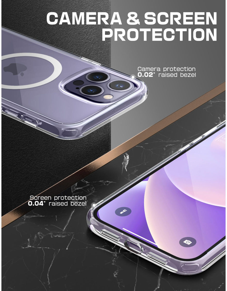 SUPCASE UB MagSafe Apple iPhone 14 Pro Hoesje Back Cover Transparant afbeelding 7