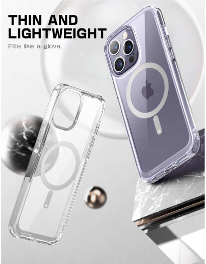 SUPCASE UB MagSafe Apple iPhone 14 Pro Hoesje Back Cover Transparant afbeelding 6