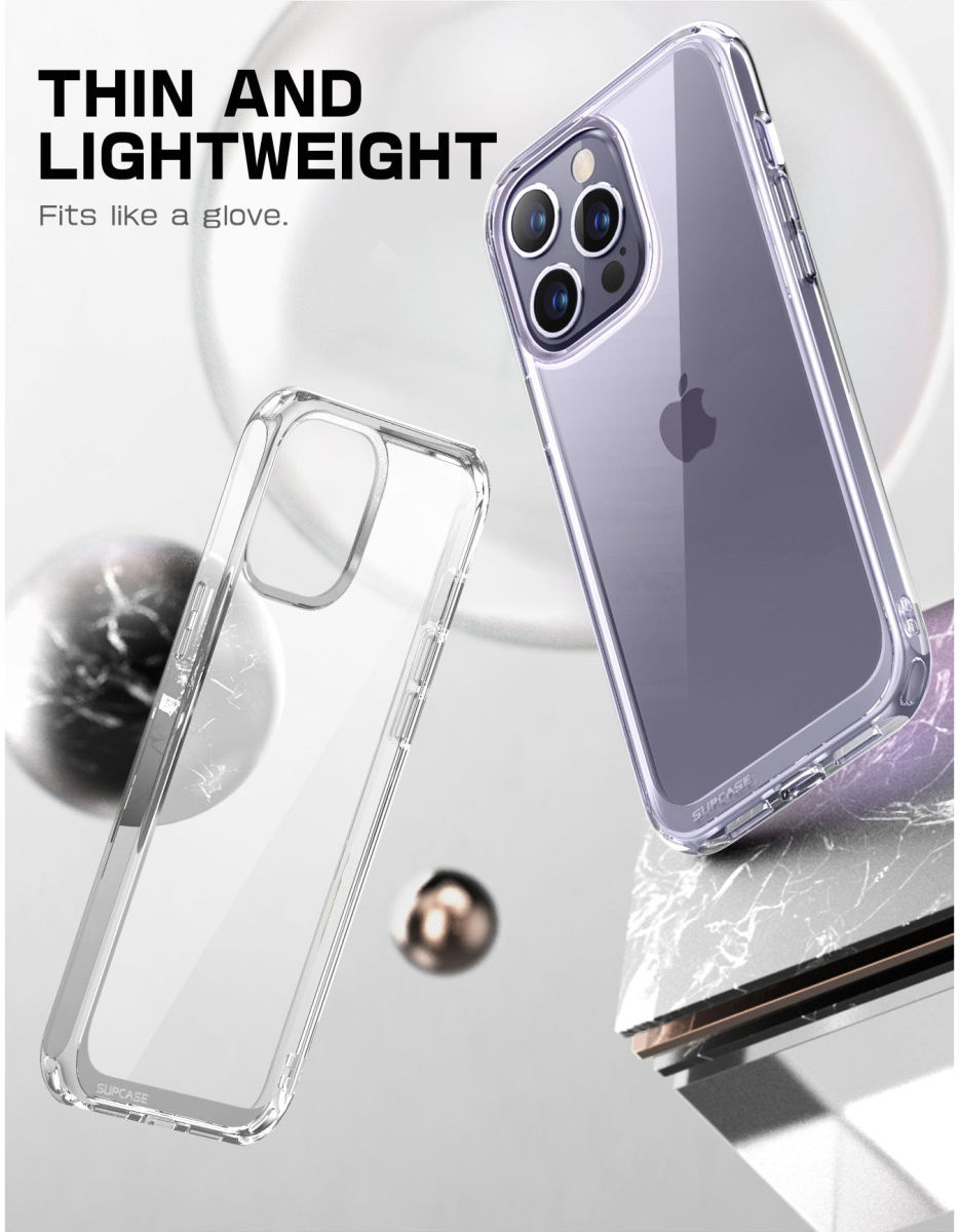 SUPCASE UB Style Apple iPhone 14 Pro Hoesje Back Cover Transparant afbeelding 5