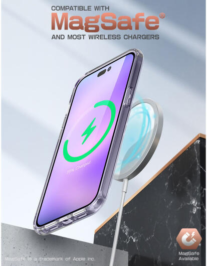 SUPCASE UB Style Apple iPhone 14 Pro Hoesje Back Cover Transparant afbeelding 3
