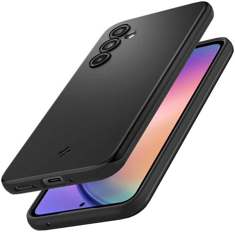 Spigen Thin Fit Samsung Galaxy A54 Hoesje Back Cover Zwart afbeelding 11