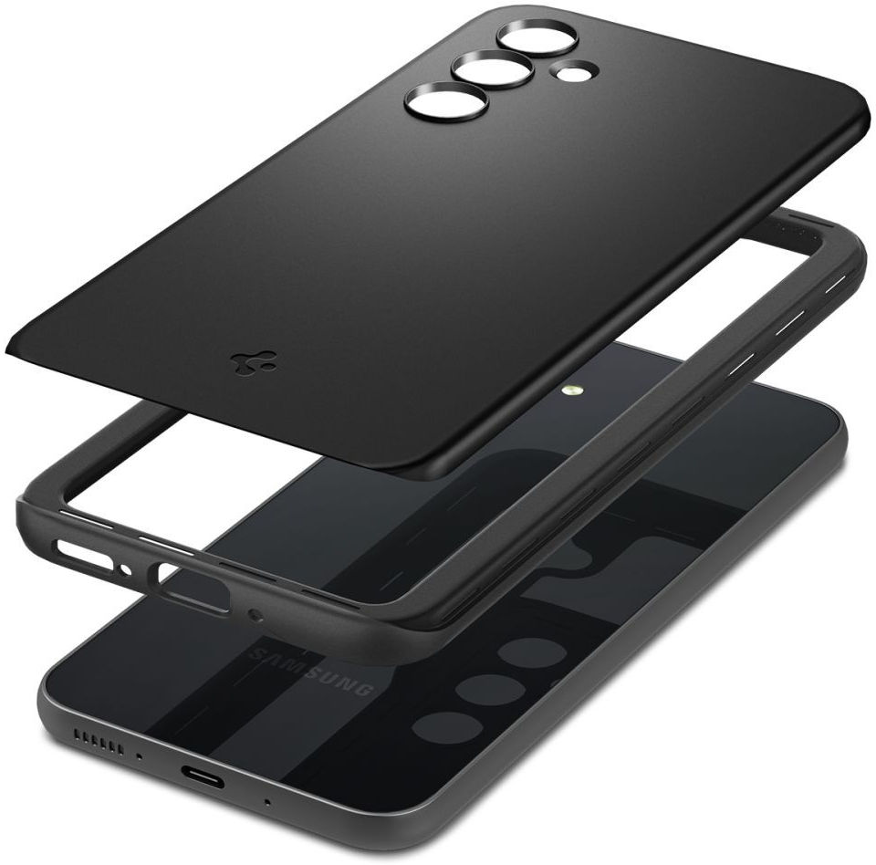 Spigen Thin Fit Samsung Galaxy A54 Hoesje Back Cover Zwart afbeelding 14