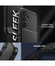 Spigen Rugged Armor Samsung Galaxy A54 Hoesje Back Cover Zwart
