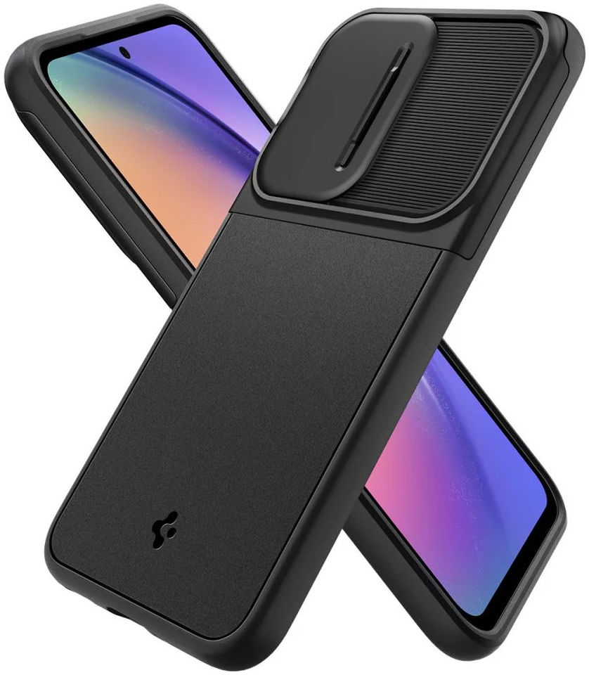 Spigen Optik Armor Samsung Galaxy A54 Hoesje Camera Slider Zwart afbeelding 13
