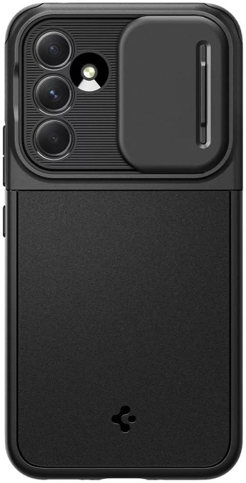 Spigen Optik Armor Samsung Galaxy A54 Hoesje Camera Slider Zwart afbeelding 8