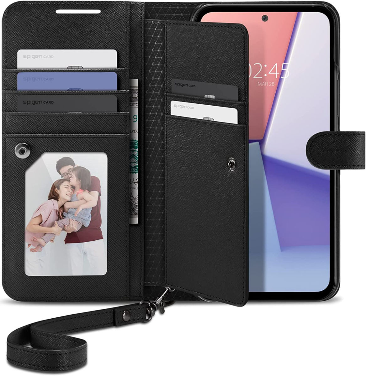 Verdienen Ambassadeur Luxe Spigen Wallet S Plus Samsung Galaxy A54 Hoesje Book Case Zwart | GSMpunt.nl