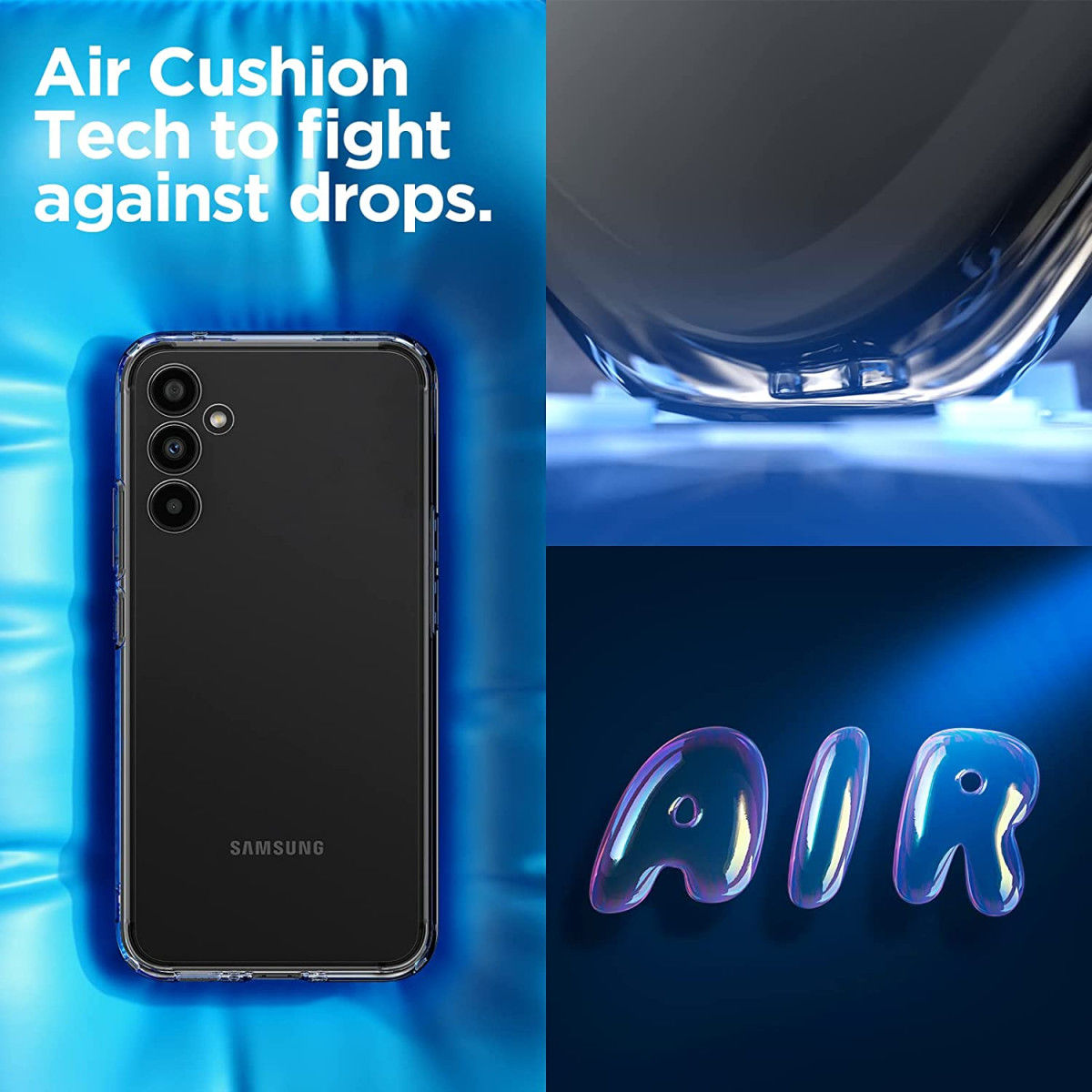 Spigen Ultra Hybrid Samsung Galaxy A34 Hoesje Back Cover Transparant afbeelding 2