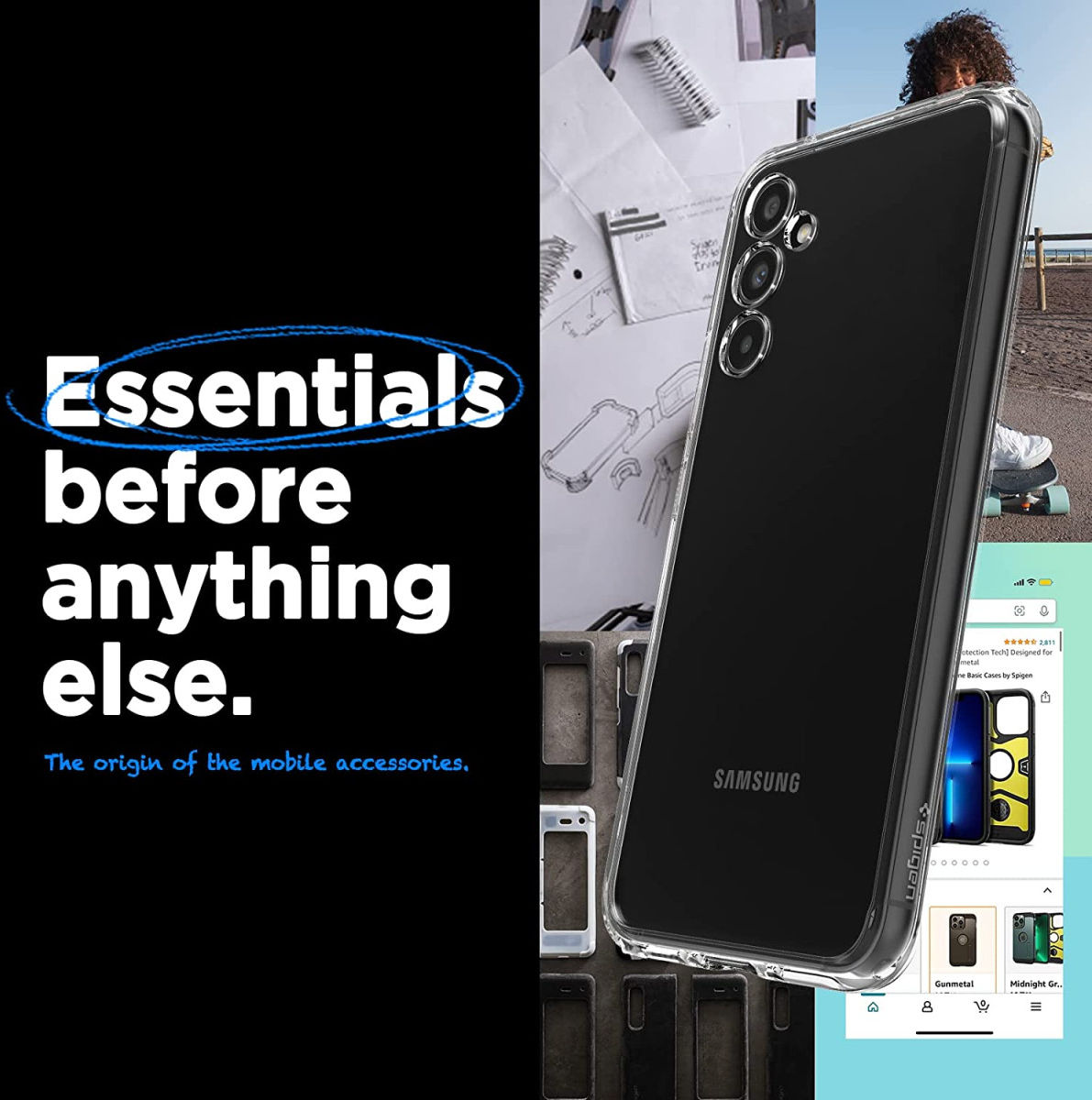Spigen Ultra Hybrid Samsung Galaxy A34 Hoesje Back Cover Transparant afbeelding 7