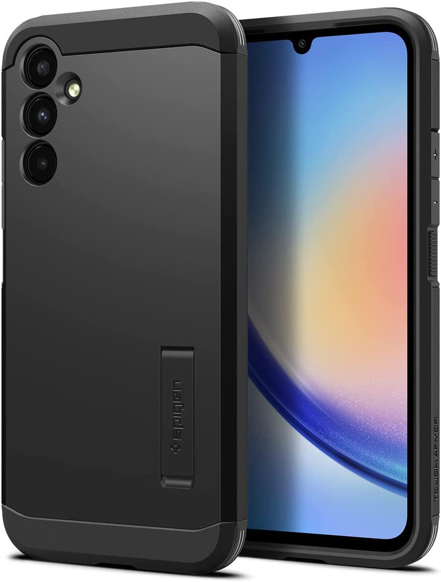 Spigen Tough Armor Samsung Galaxy A34 Hoesje Back Cover Zwart afbeelding 1