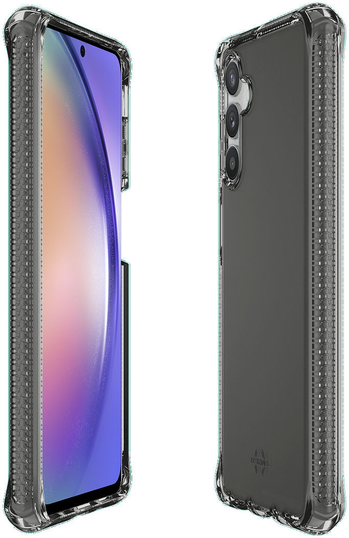 ITSKINS Spectrum R Clear Samsung Galaxy A54 Hoesje Zwart Transparant afbeelding 2