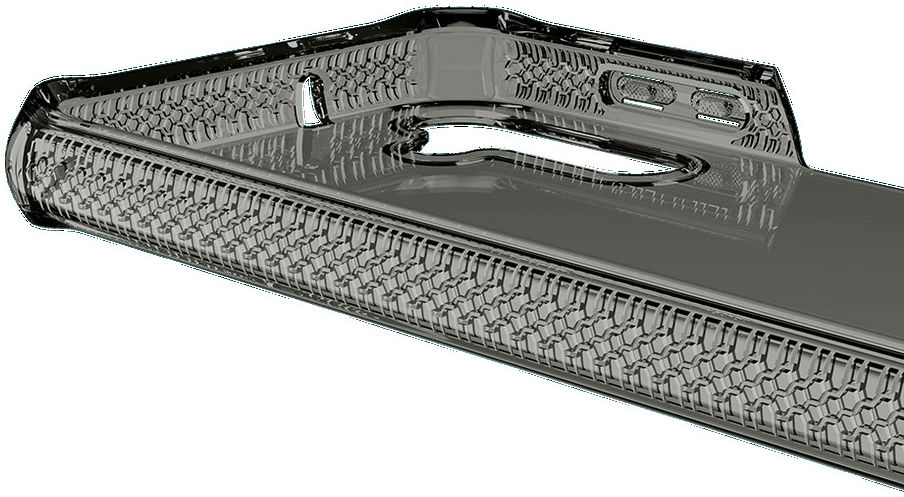 ITSKINS Spectrum R Clear Samsung Galaxy A14 Hoesje Zwart Transparant afbeelding 7