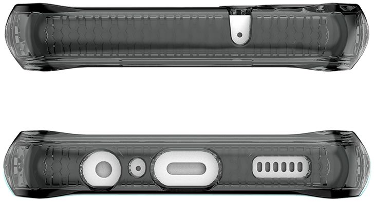 ITSKINS Spectrum R Clear Samsung Galaxy A14 Hoesje Zwart Transparant afbeelding 8