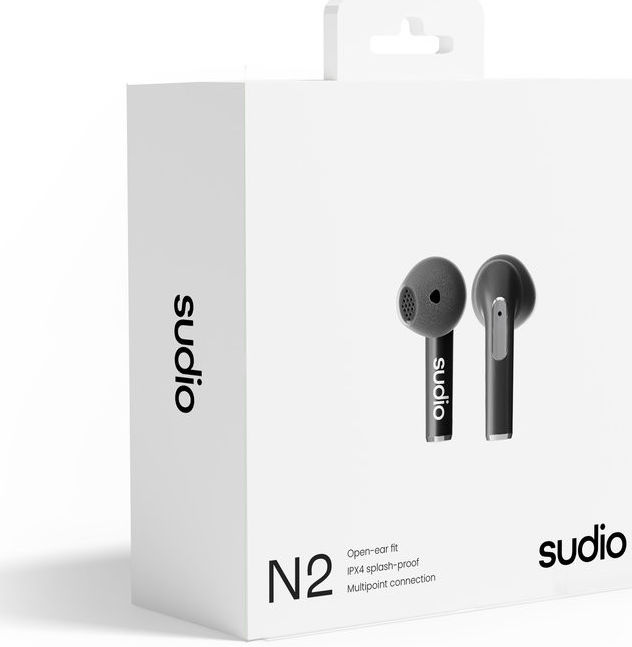 Sudio N2 Open-Ear Wireless Bluetooth Earbuds Draadloze Oordopjes Zwart afbeelding 8