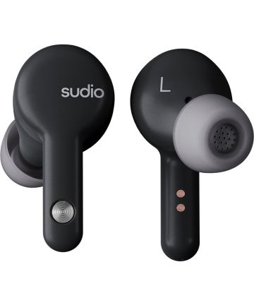 Sudio A2 In-Ear Wireless Bluetooth Earbuds Draadloze Oordopjes Zwart Headsets