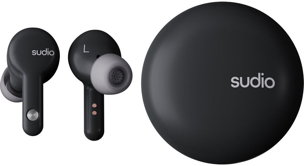 Sudio A2 In-Ear Wireless Bluetooth Earbuds Draadloze Oordopjes Zwart afbeelding 8