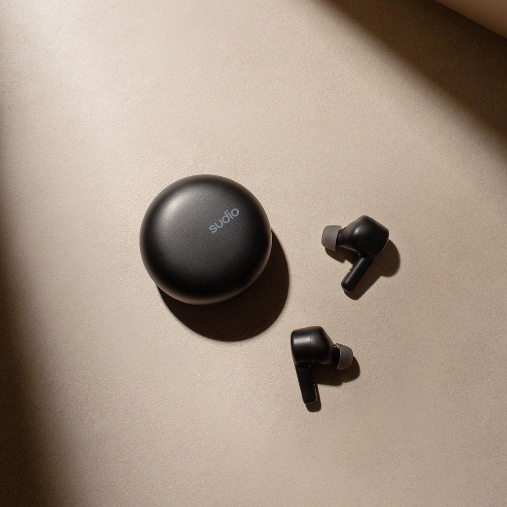Sudio A2 In-Ear Wireless Bluetooth Earbuds Draadloze Oordopjes Zwart afbeelding 3