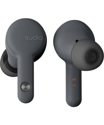 Sudio A2 In-Ear Wireless Bluetooth Earbuds Draadloze Oordopjes Grijs Headsets