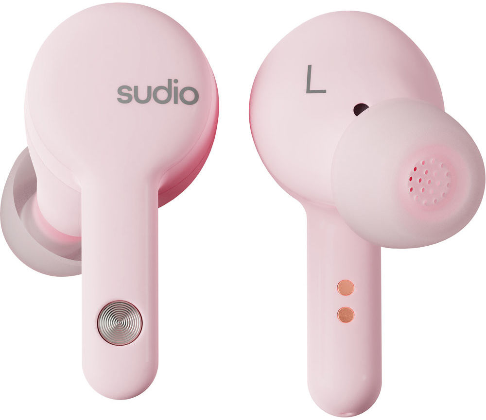 Sudio A2 In-Ear Wireless Bluetooth Earbuds Draadloze Oordopjes Roze afbeelding 1