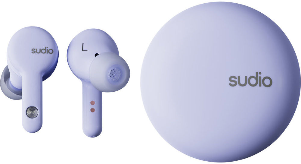 Sudio A2 In-Ear Wireless Bluetooth Earbuds Draadloze Oordopjes Paars afbeelding 8