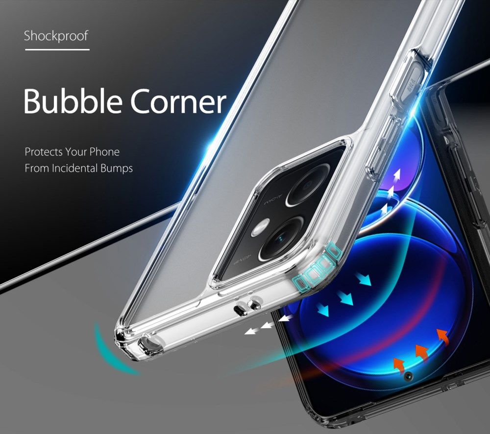 Dux Ducis Clin Xiaomi Redmi Note 12 5G/Poco X5 Hoesje Transparant afbeelding 3