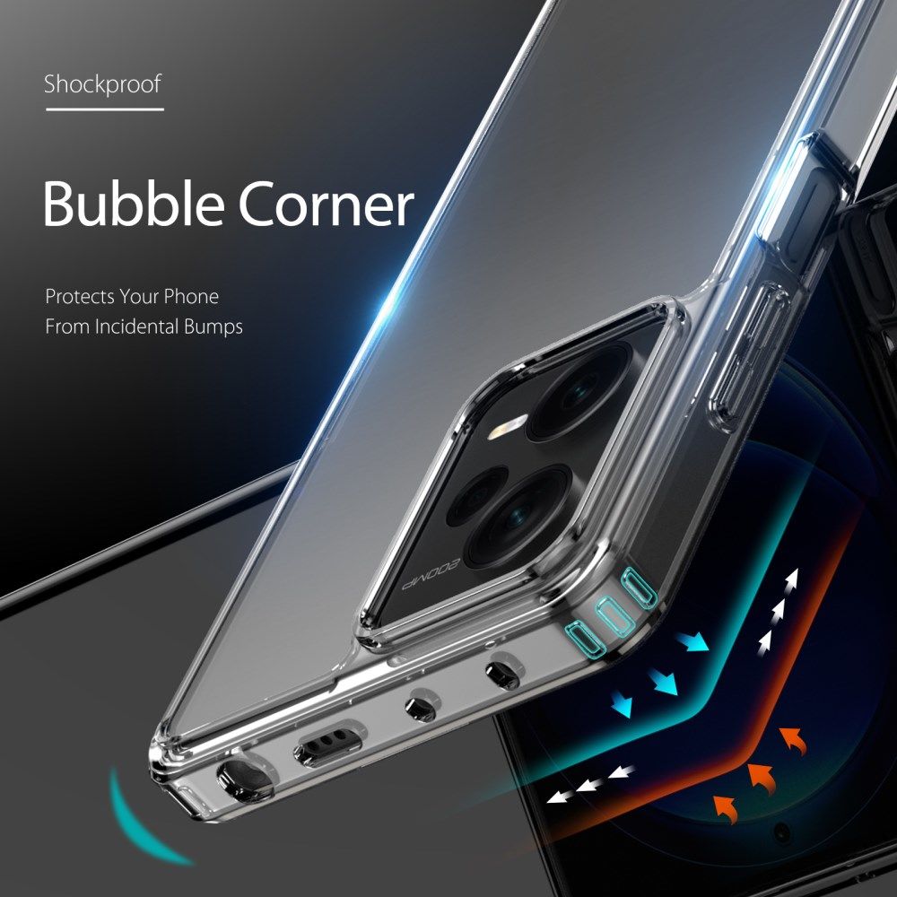 Dux Ducis Clin Xiaomi Redmi Note 12 Pro Plus Hoesje Transparant afbeelding 3