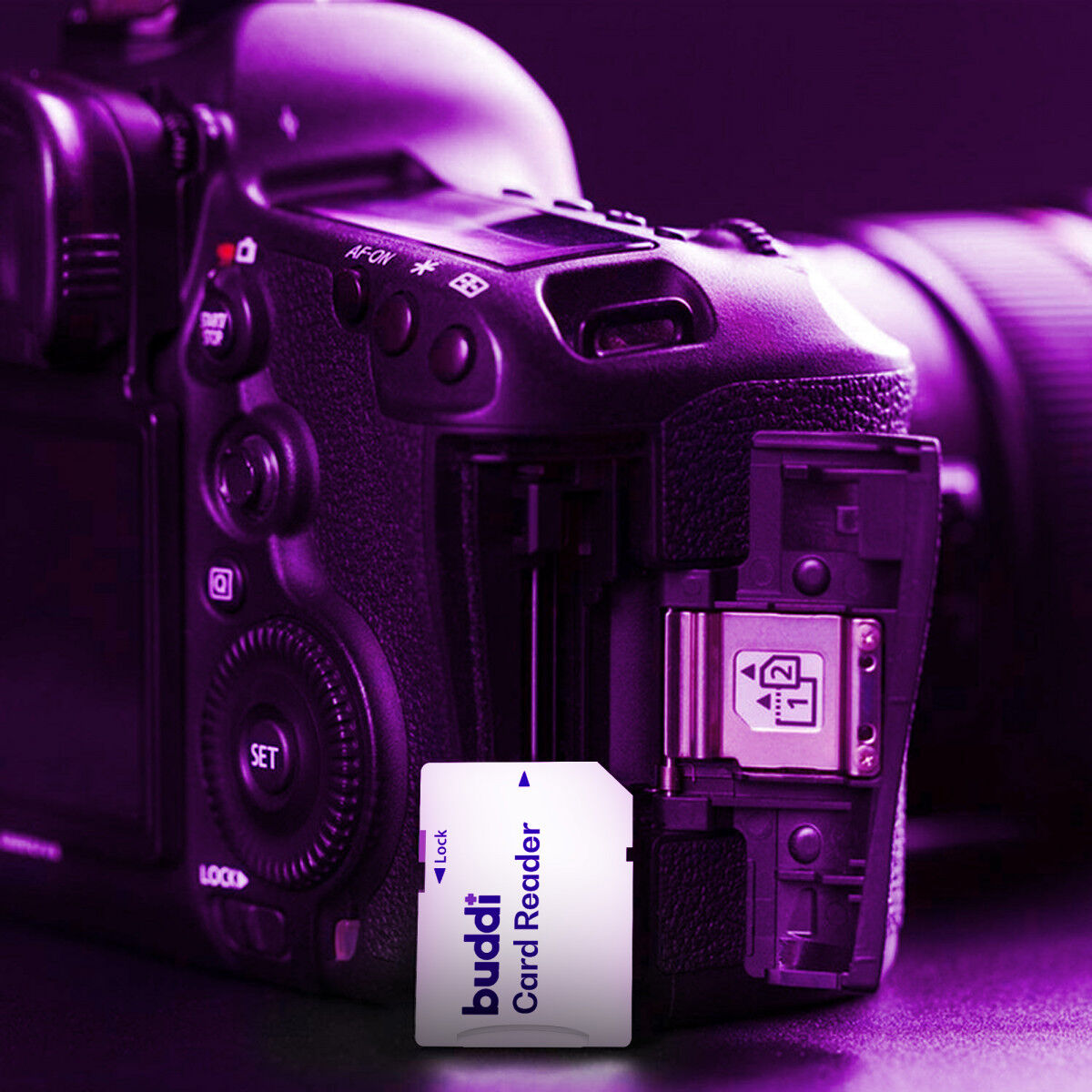 Buddi MicroSD Geheugenkaart met SD Kaart Adapter 2GB Wit afbeelding 5