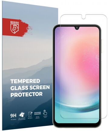 Rosso Samsung Galaxy A24 9H Tempered Glass Screen Protector Screen Protectors