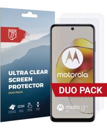 Rosso Motorola Moto G73 Screen Protector Ultra Clear Duo Pack