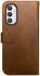 Rosso Element Samsung Galaxy A24 Hoesje Book Cover Wallet Bruin afbeelding 2